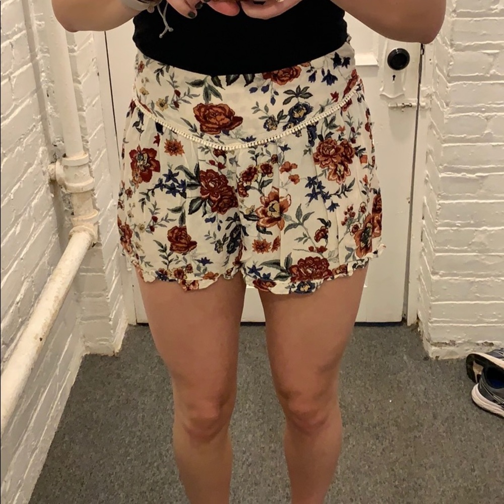 Floral shorts